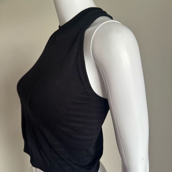 Zella Sports Bra Racerback Top Black - Picture 3 of 6